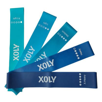 XOLY Resistance Bands (Set of 5)