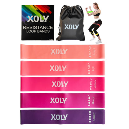 XOLY Resistance Bands (Set of 5)