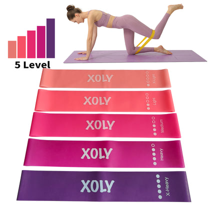 XOLY Resistance Bands (Set of 5)