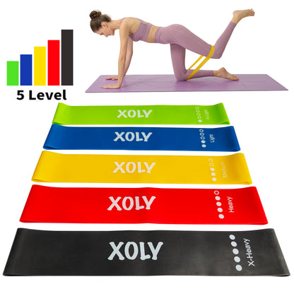 XOLY Resistance Bands (Set of 5)