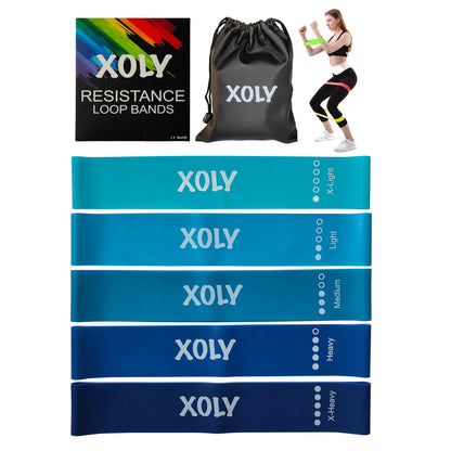XOLY Resistance Bands (Set of 5)