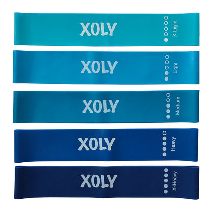 XOLY Resistance Bands (Set of 5)