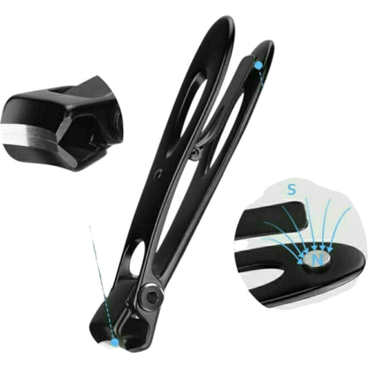 Extra Large Toe Nail Clippers For Thick Nails Heavy Duty Professional - Black