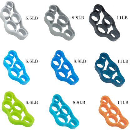 3 Pcs Hand Grip Silicone Strengthener.