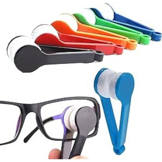 6pcs Spectacle Glass Cleaner Mini Sun Glasses Brush Eyeglass I Microfiber Brush Portable Magnetic Glass Lens Cleaner Glasses Cleaning Accessories