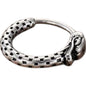 Retro Geometric Stainless Steel Plating Hoop Earring