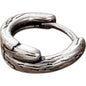 Retro Geometric Stainless Steel Plating Hoop Earring