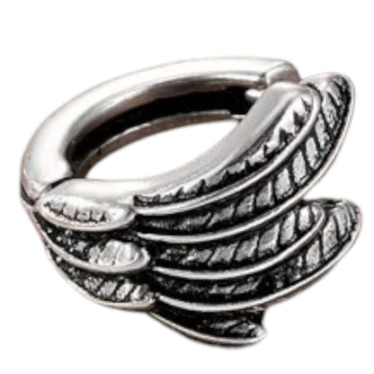 Retro Geometric Stainless Steel Plating Hoop Earring