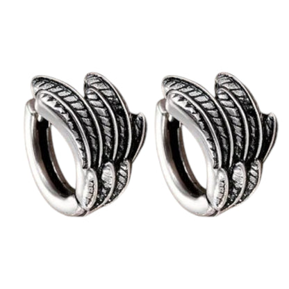 Retro Geometric Stainless Steel Plating Hoop Earring