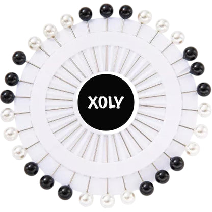 XOLY - Exclusive Hijab Scarf Pins Set, 5.3cm