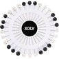 XOLY - Exclusive Hijab Scarf Pins Set, 5.3cm