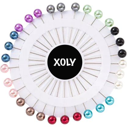 XOLY - Exclusive Hijab Scarf Pins Set, 5.3cm