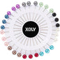 XOLY - Exclusive Hijab Scarf Pins Set, 5.3cm