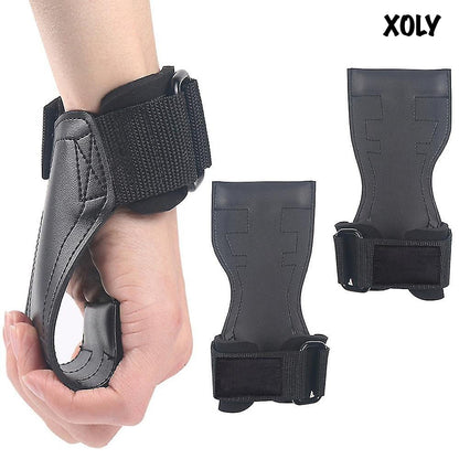 XOLY Heavy Duty Lifting Grips PRO Weight Gloves.