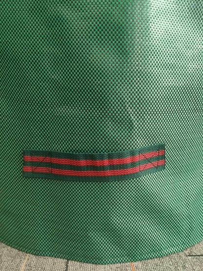 XOLY Heavy Duty Garden Waste Bags – 272L Reusable Sacks with Handles, Shower-Proof (Green)